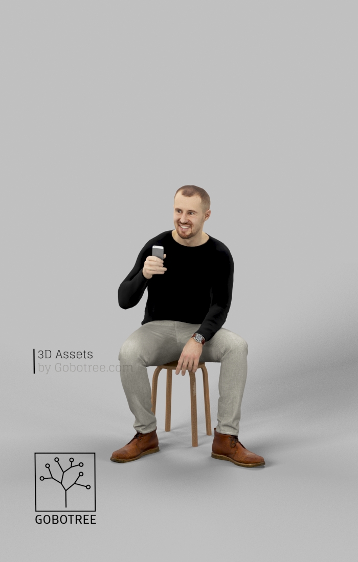 3DSKY FREE – HUMAN 3D – No.34