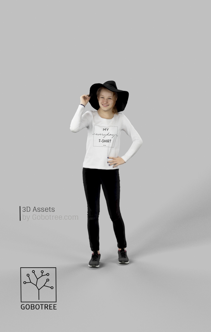 3DSKY FREE – HUMAN 3D – No.38