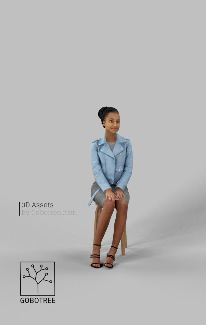 3DSKY FREE – HUMAN 3D – No.47