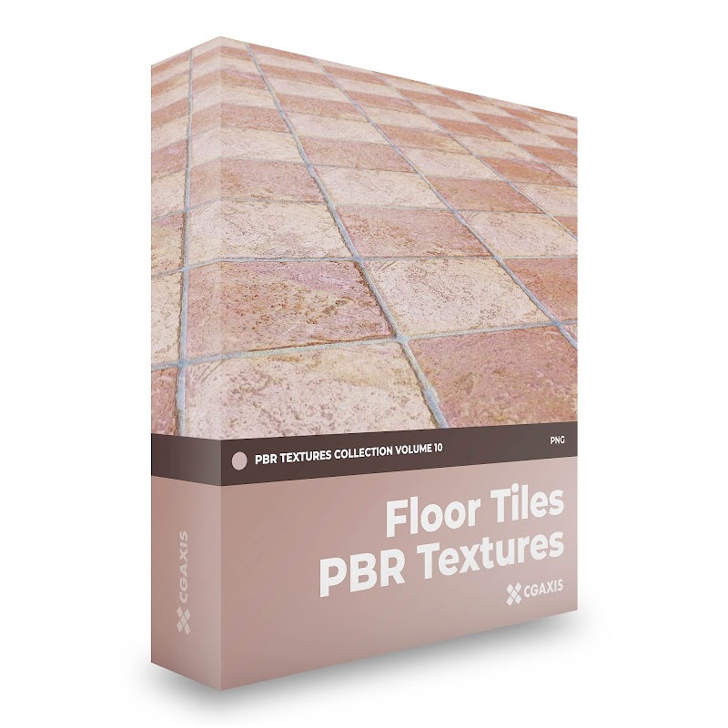 TEXTURES – CGAxis PBR Colection Vol 10 FLOOR TILES - thumbnail 1