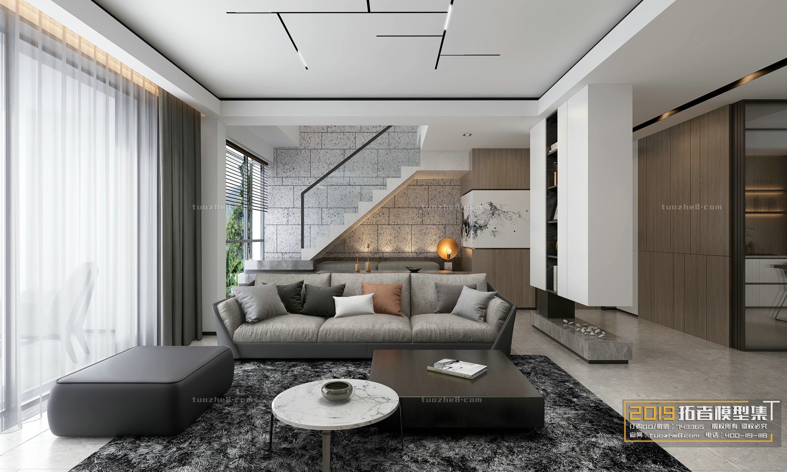 LIVING ROOM – MODERN STYLE – VOL.19 – No.006 LIVING ROOM – MODERN STYLE – VOL.19 – No.006