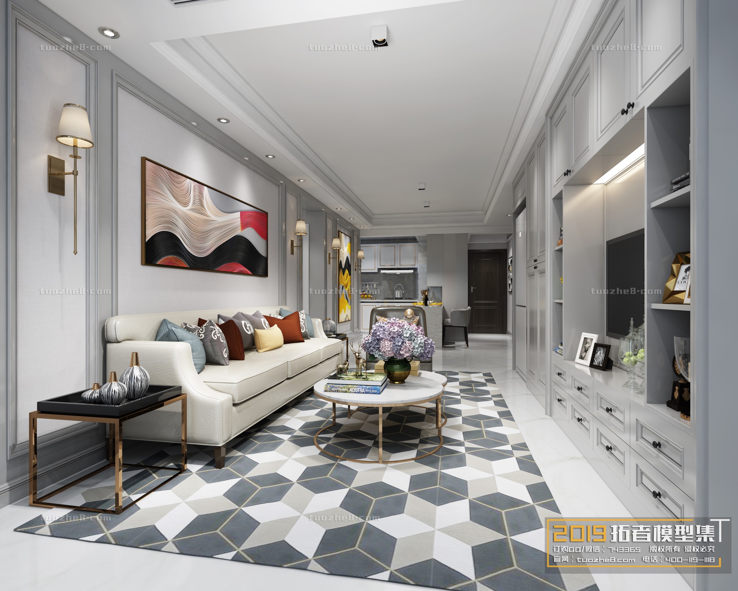 LIVING ROOM – MODERN STYLE – VOL.19 – No.042 LIVING ROOM – MODERN STYLE – VOL.19 – No.042