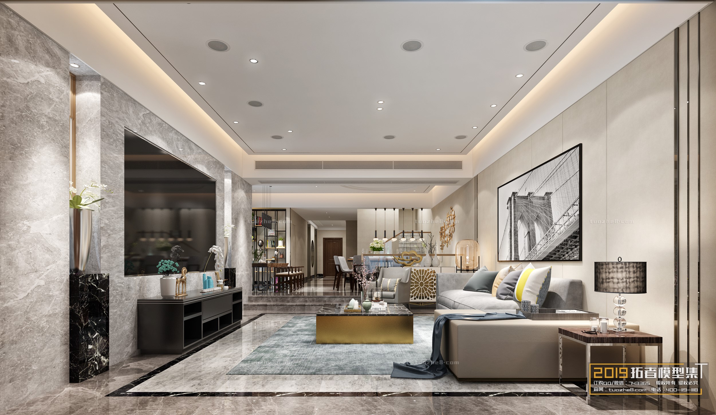 LIVING ROOM – MODERN STYLE – VOL.19 – No.047 LIVING ROOM – MODERN STYLE – VOL.19 – No.047