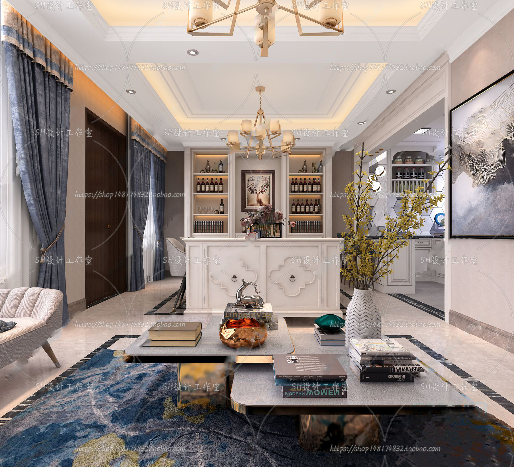 LIVING ROOM – MODERN STYLE – VOL.12 – No.10 LIVING ROOM – MODERN STYLE – VOL.12 – No.10