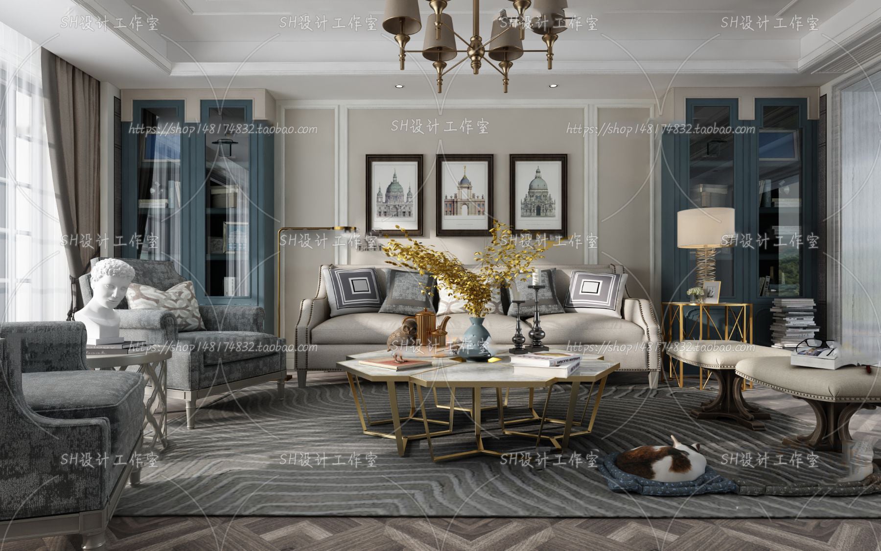 LIVING ROOM – MODERN STYLE – VOL.12 – No.23 LIVING ROOM – MODERN STYLE – VOL.12 – No.23