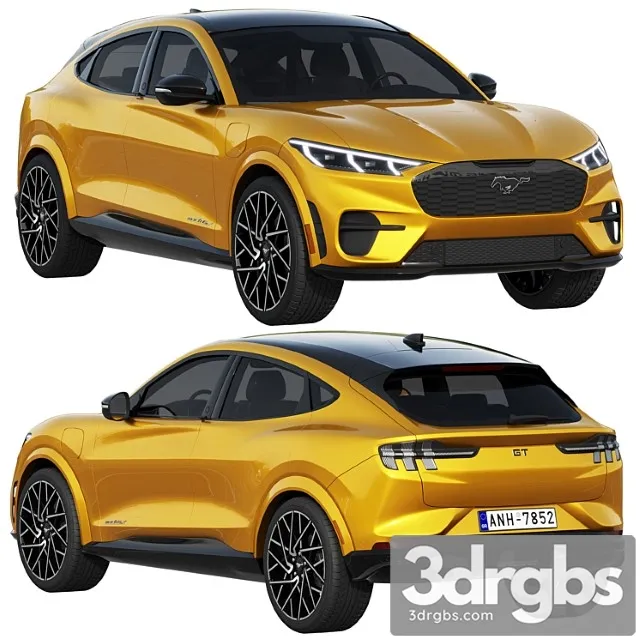 2021 Ford Mustang Mach E GT 3D Model Download