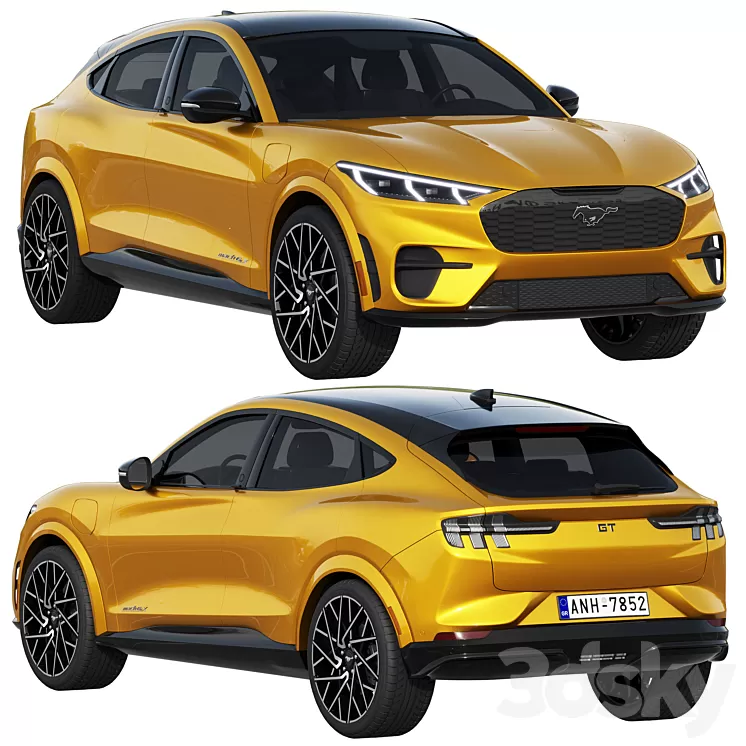 2021 Ford Mustang MACH-E GT 3D Model