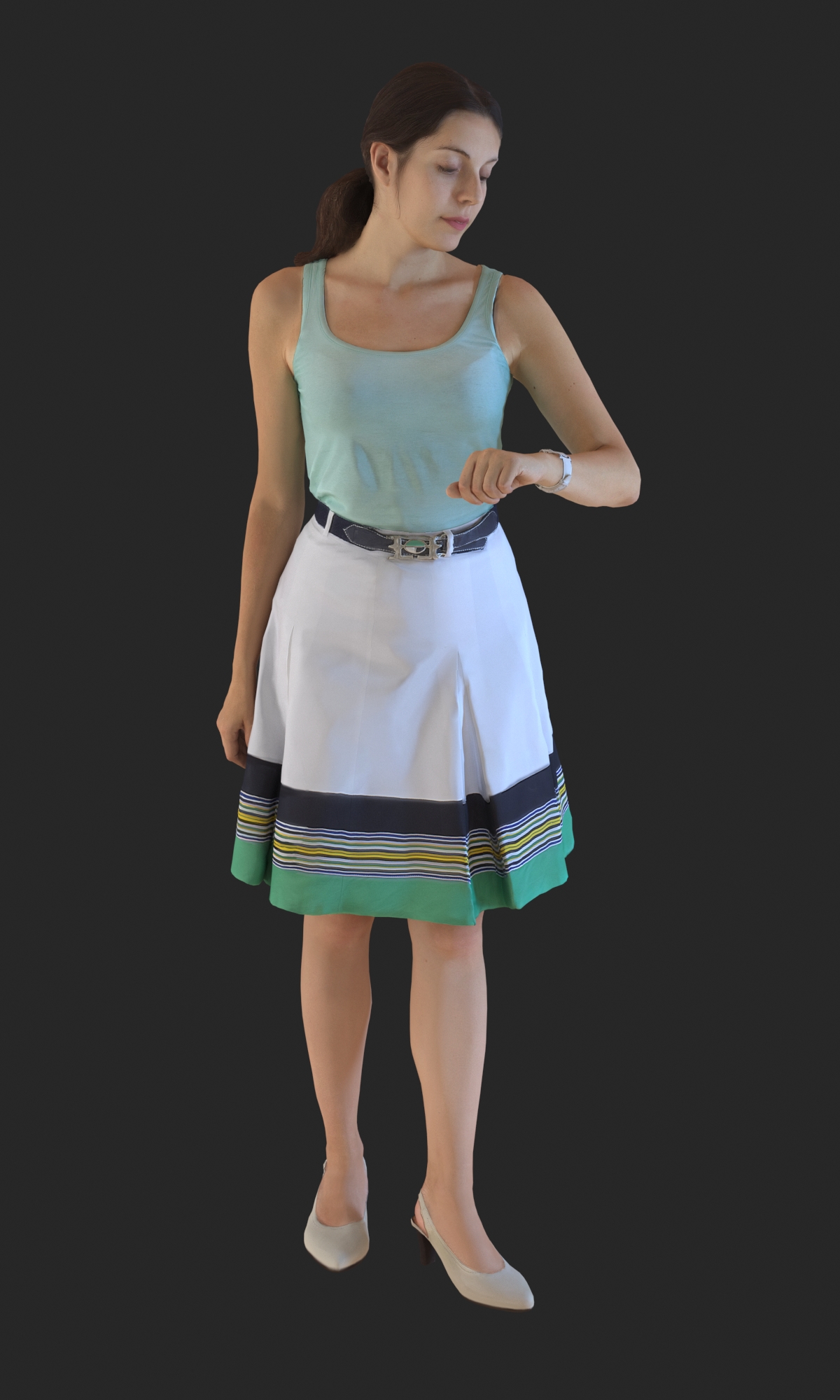 free poseable human 3d model