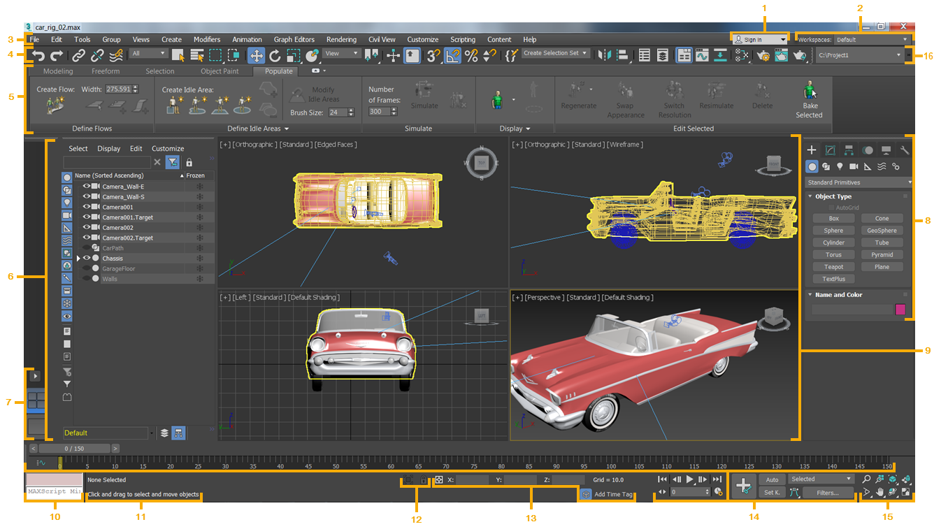 3ds max models