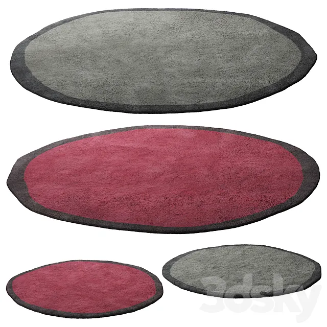 207 rugs and carpets 01 aros series by nanimarquina 01 3DModel