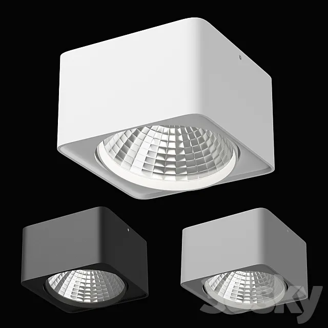 21261x Monocco Lightstar Decorative spotlight luminaire 3D Model