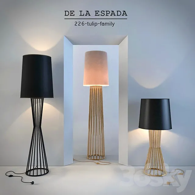 226-tulip-family 3DModel 226-tulip-family 3DModel