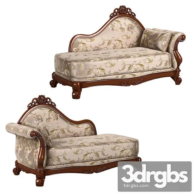 230 1 Carpenter Guifei Chair 1860x925x1110 3D Model Download