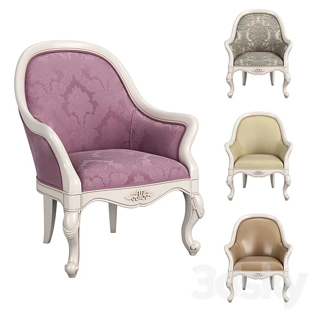 230_Carpenter_Arm_chair_790x770x953 3D Model