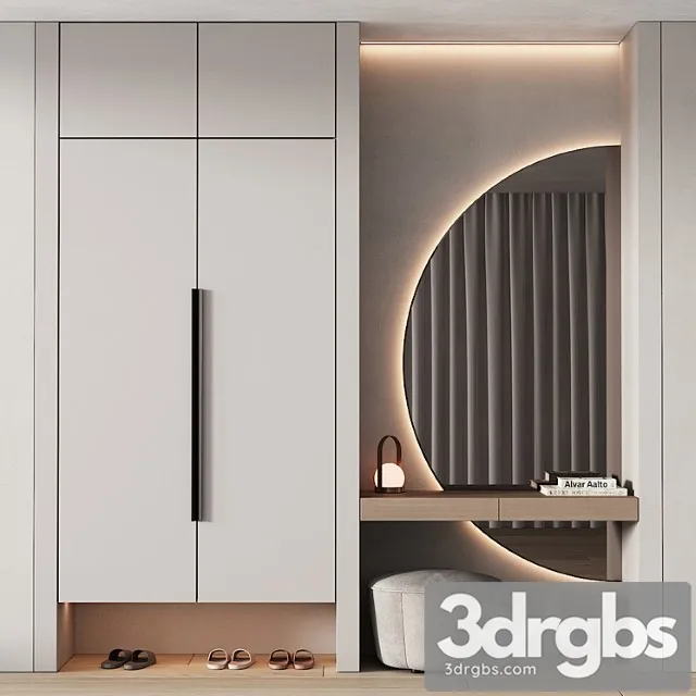 245 hallway zone 07 half round mirror 01 245 hallway zone 07 half round mirror 01