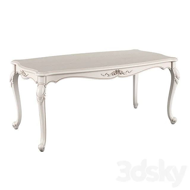 2500100_230_Carpenter_Long_dining_table_1800x950x760 3D Model