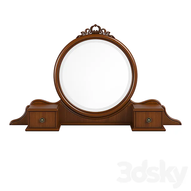 2616100_230_1_Carpenter_Dresser_mirror_C_1063x222x626 3D Model