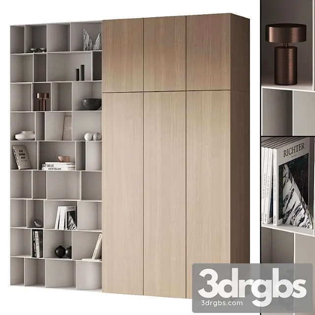 263 cabinet furniture 13 modular wardrobe cupboard 09 3D Model Download