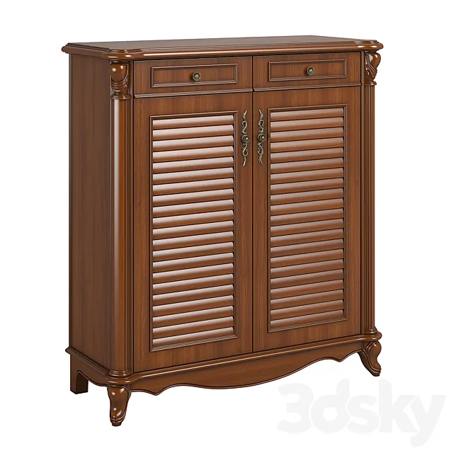 2650600_230_1_Carpenter_Shoes_cabinet_1100x450x1200 3D Model 2650600_230_1_Carpenter_Shoes_cabinet_1100x450x1200 3D Model