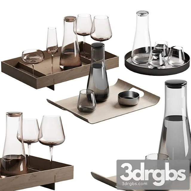 270 Dishes Decor Set 12 BELO by Blomus P01 3D Model Download 270 Dishes Decor Set 12 BELO by Blomus P01 3D Model Download