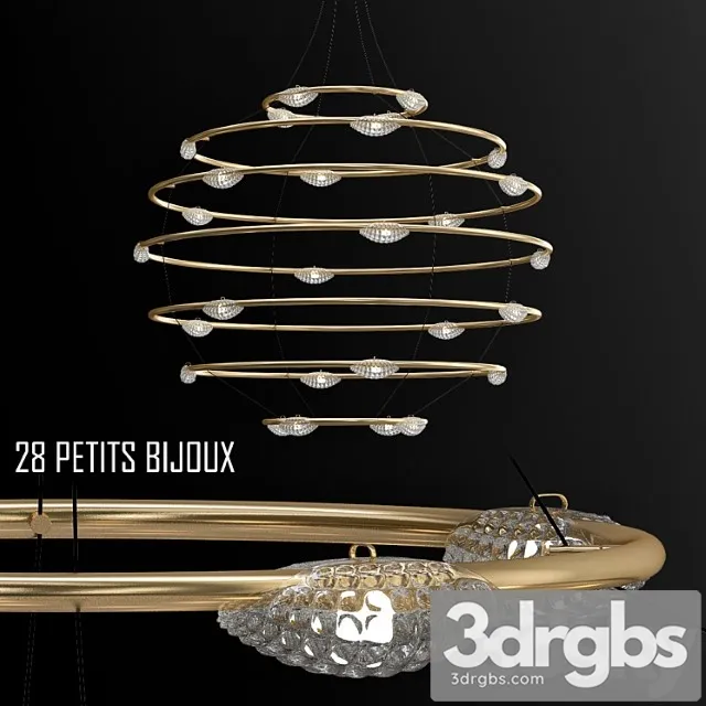 28 petits bijoux 3D Model Download