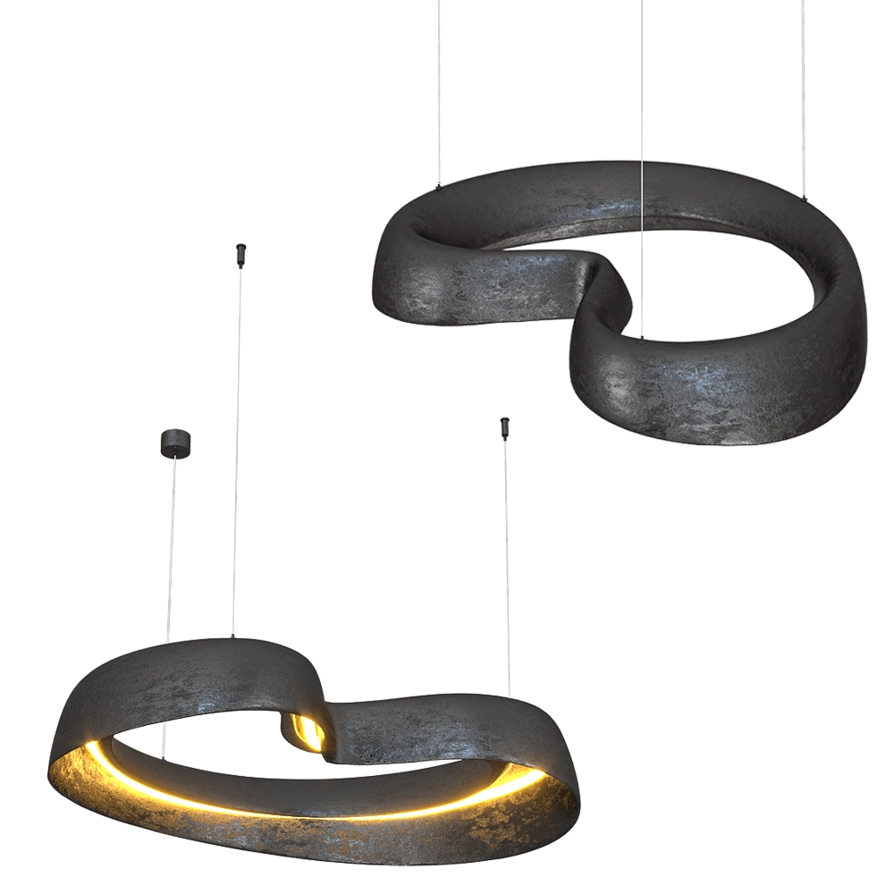 2К Светомастерская – Pendant lamp NEBULA 011 3D Model