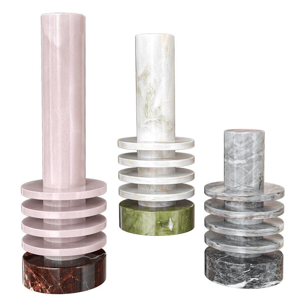 2K1M – Сandle holder Conicita 3D Model