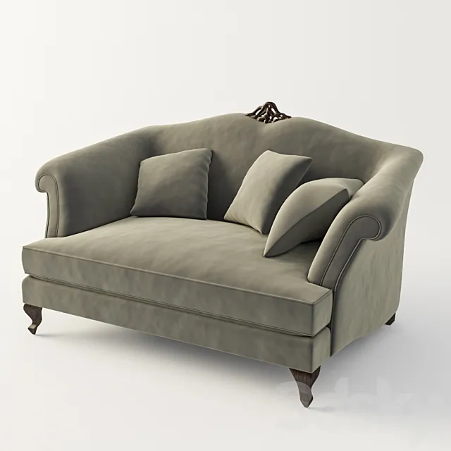 2x seater sofa Christopher Guy_60-0202 3D Model