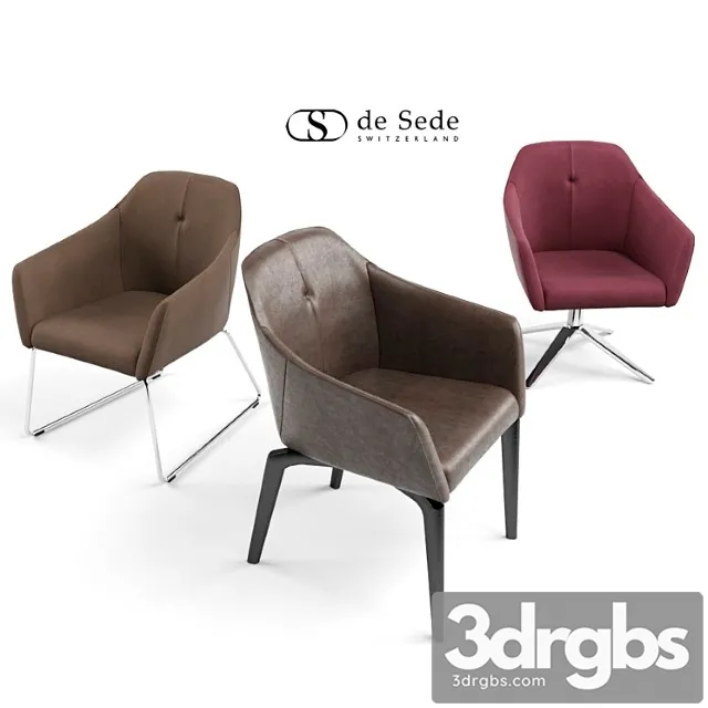 3 chair de sede model ds-279 2 3D Model Download