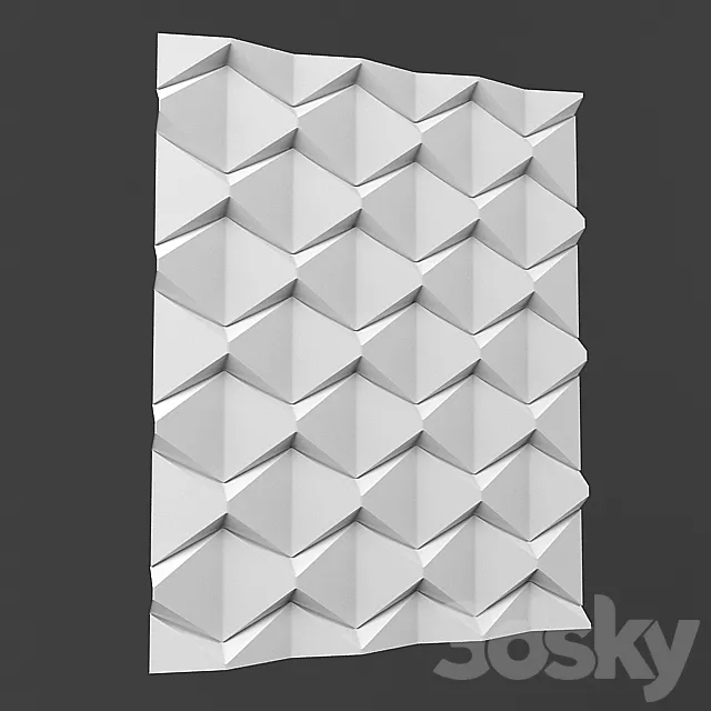3 d panel 3D Model 3 d panel 3D Model