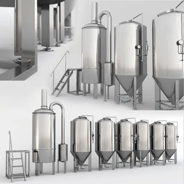 300 liters of beer varochnik CCT + (brewery) 3D Model 300 liters of beer varochnik CCT + (brewery) 3D Model
