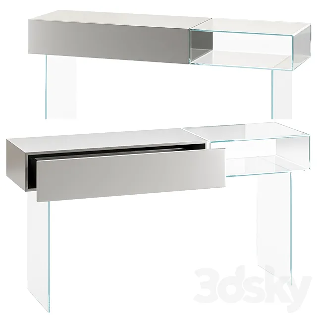 36e8 Glass Console – 1365 – Lago 3D Model 36e8 Glass Console – 1365 – Lago 3D Model