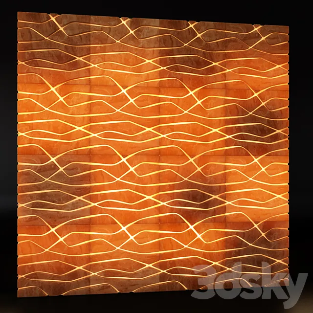 3d decorative panel 3D Model 3d decorative panel 3D Model