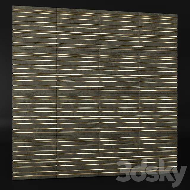 3d decorative panel 3DModel 3d decorative panel 3DModel