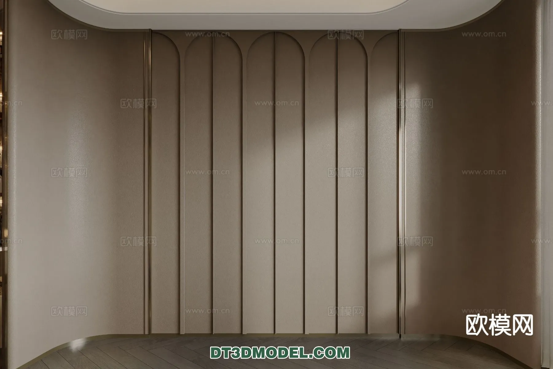 3D Model of Headboard – Bedroom Decoration 3D – 105 – CORONA