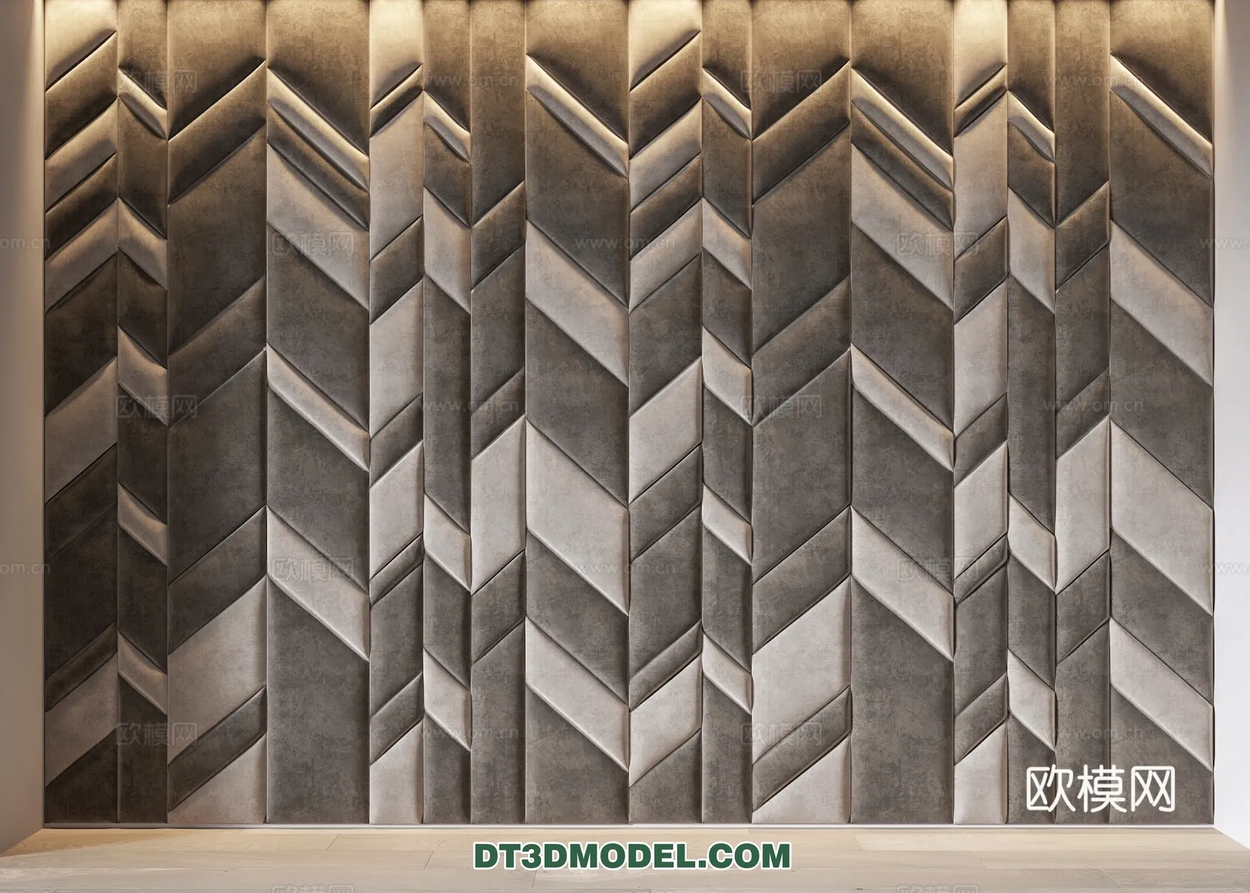 3D Model of Headboard – Bedroom Decoration 3D – 161 – VRAY