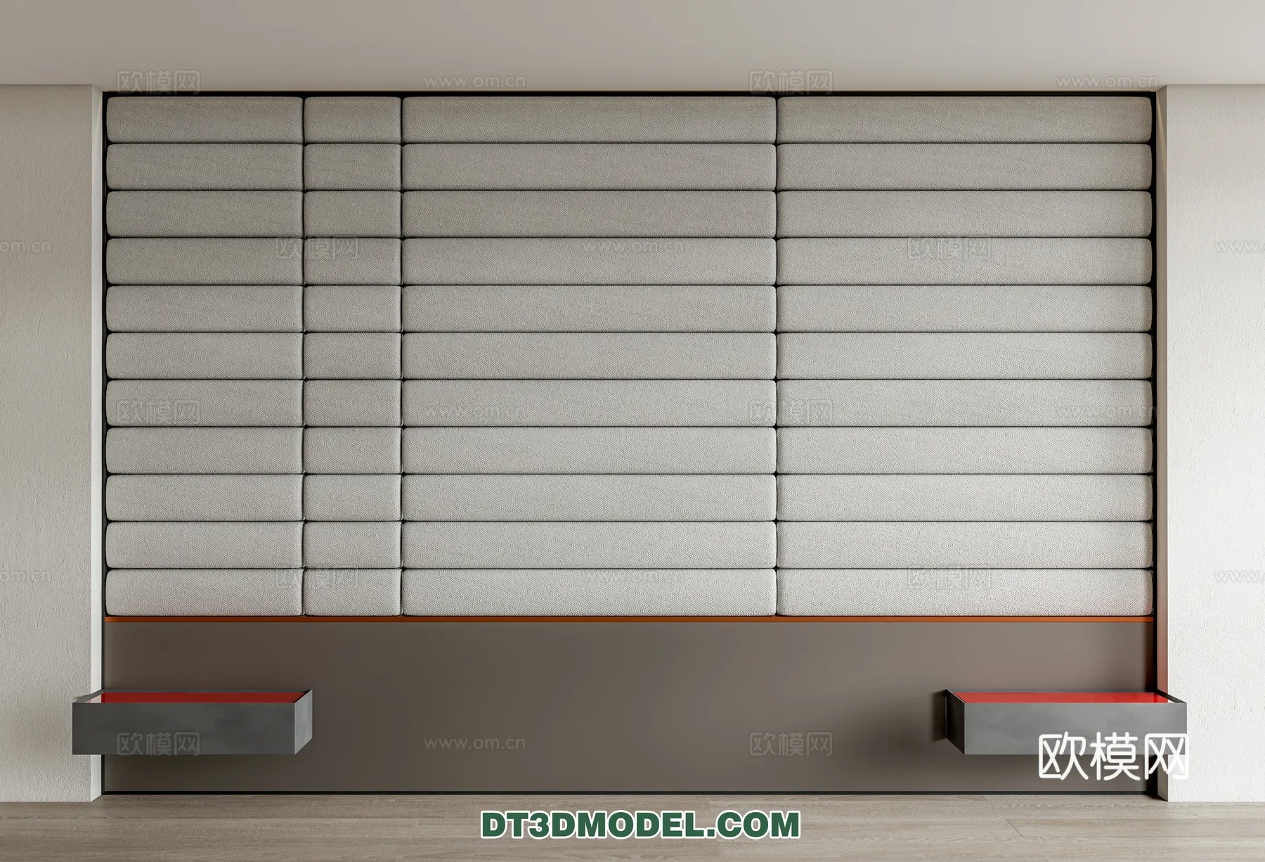 3D Model of Headboard – Bedroom Decoration 3D – 184 – VRAY