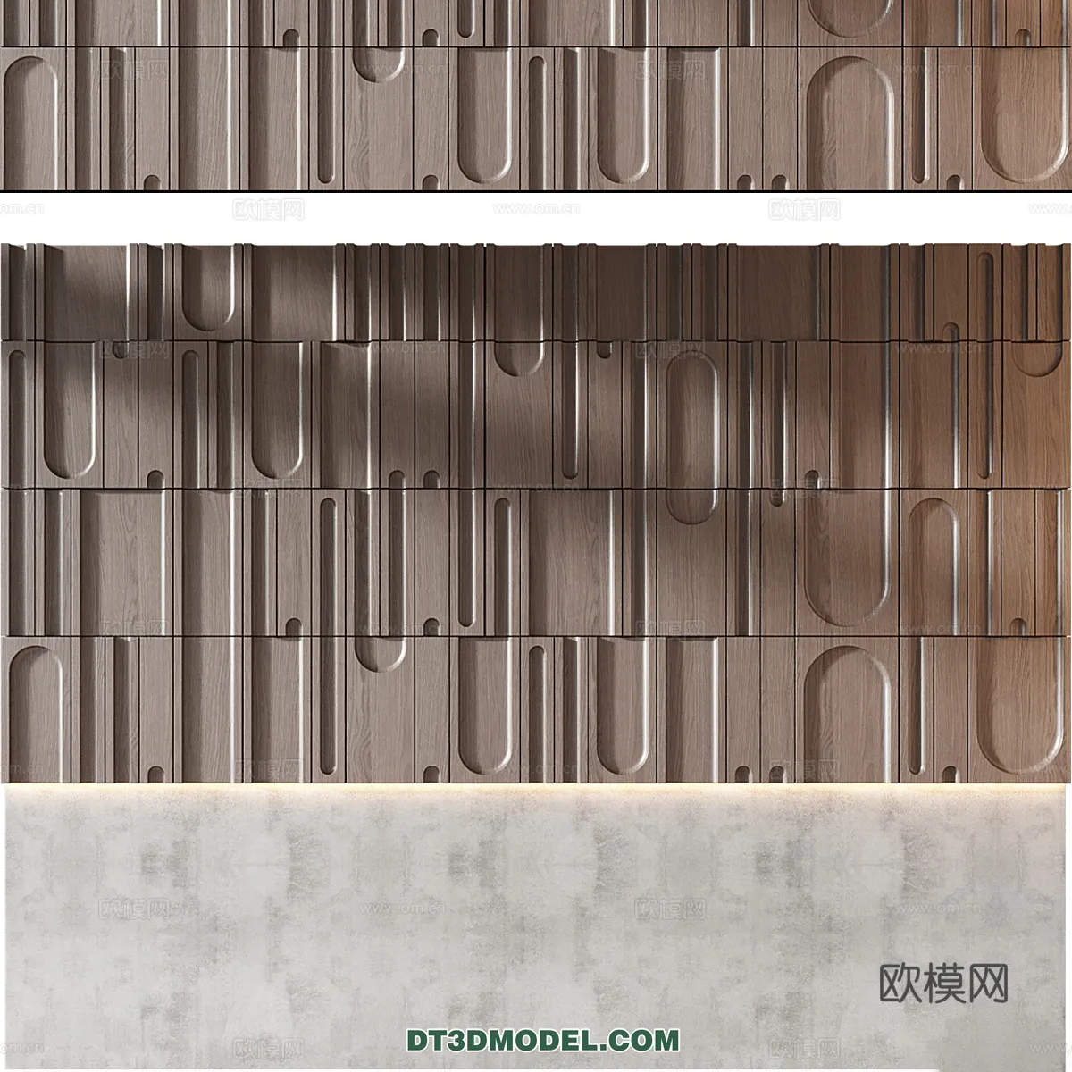 3D Model of Headboard – Bedroom Decoration 3D – 195 – CORONA