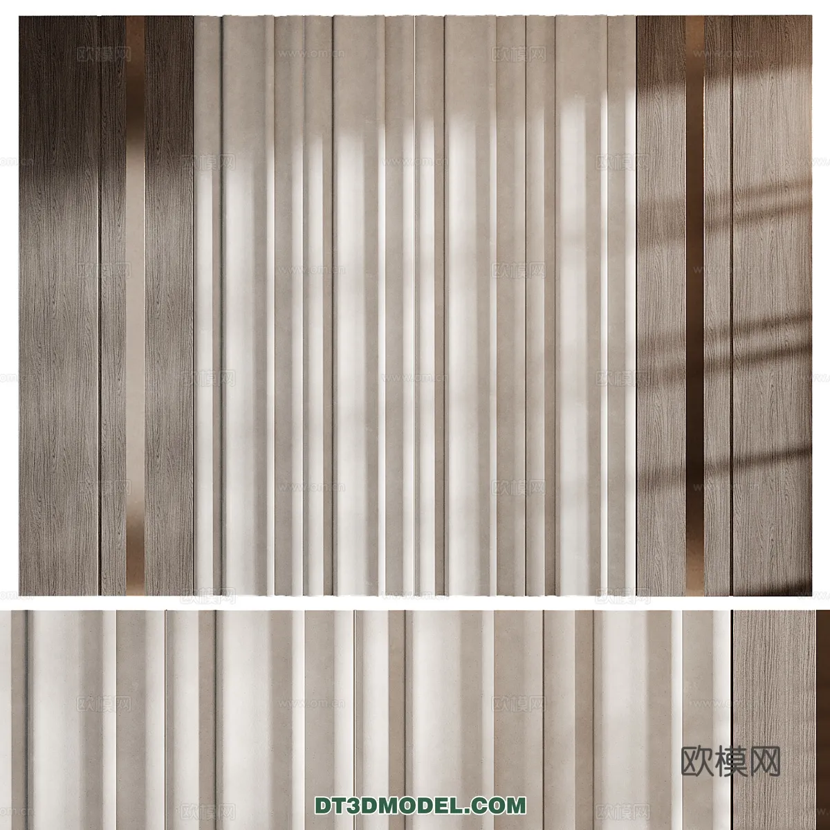 3D Model of Headboard – Bedroom Decoration 3D – 196 – CORONA