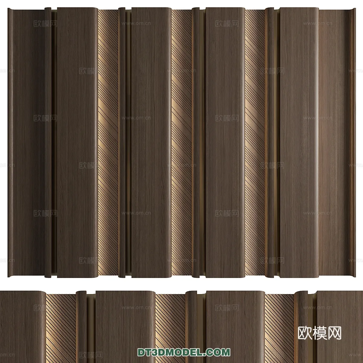 3D Model of Headboard – Bedroom Decoration 3D – 202 – CORONA