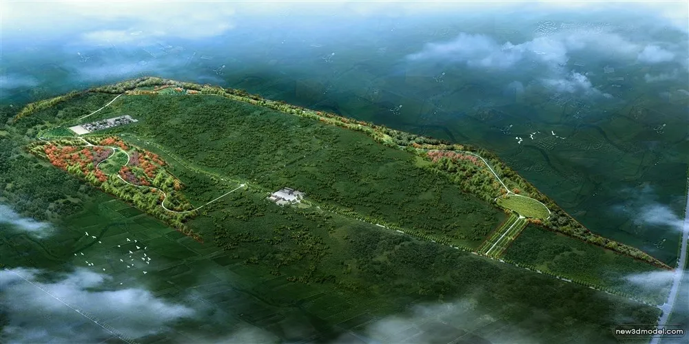 3D Models of Commercial Building – Exterior 3D Scenes – 374 – VRAY