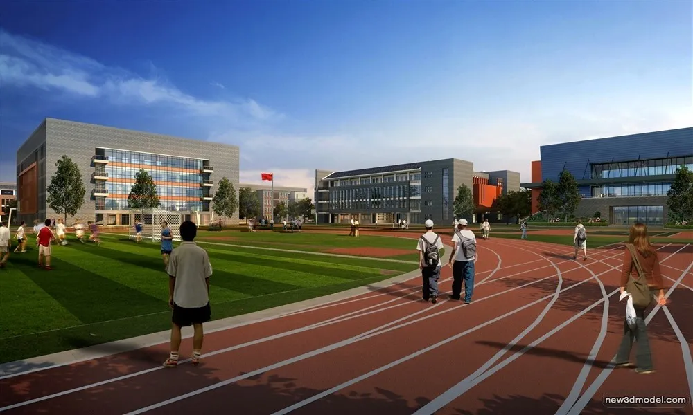 3D Models of Commercial Building – Exterior 3D Scenes – 628 – VRAY