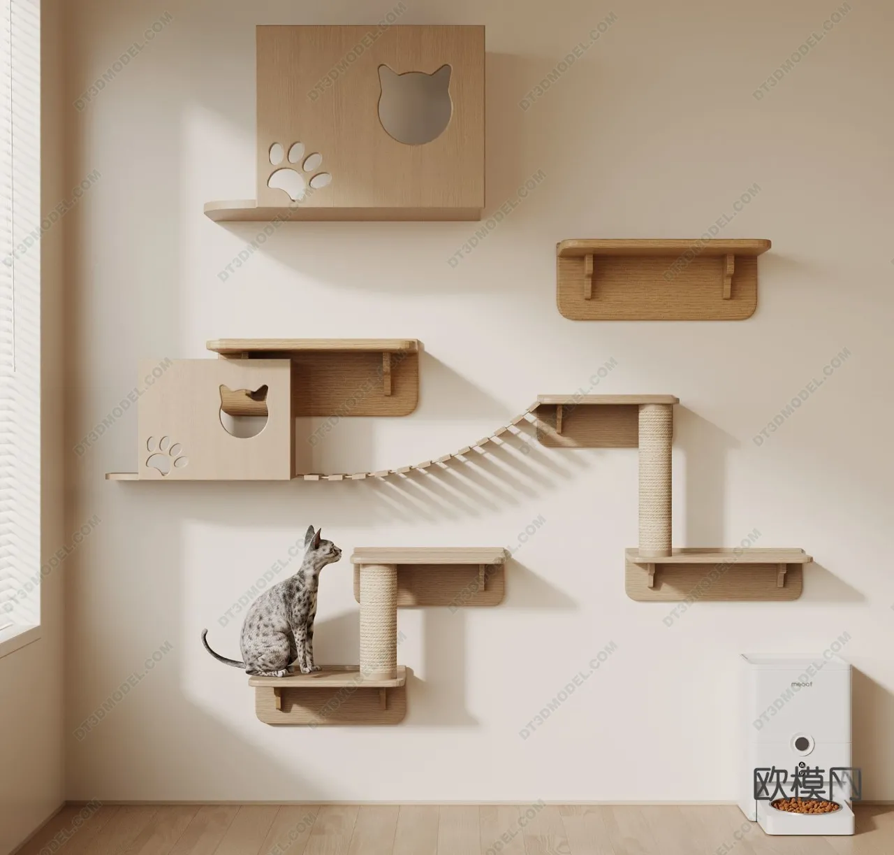 3D Models of Decoration for pet – 019 – VRAY