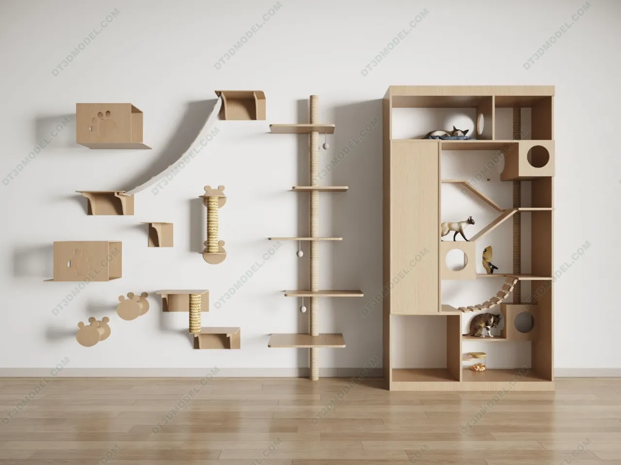 3D Models of Decoration for pet – 029 – VRAY