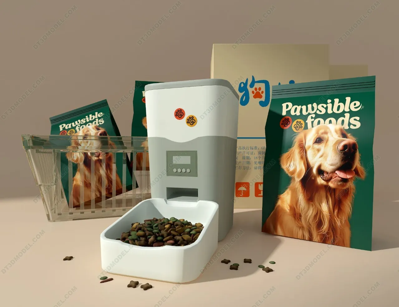 3D Models of Decoration for pet – 030 – VRAY