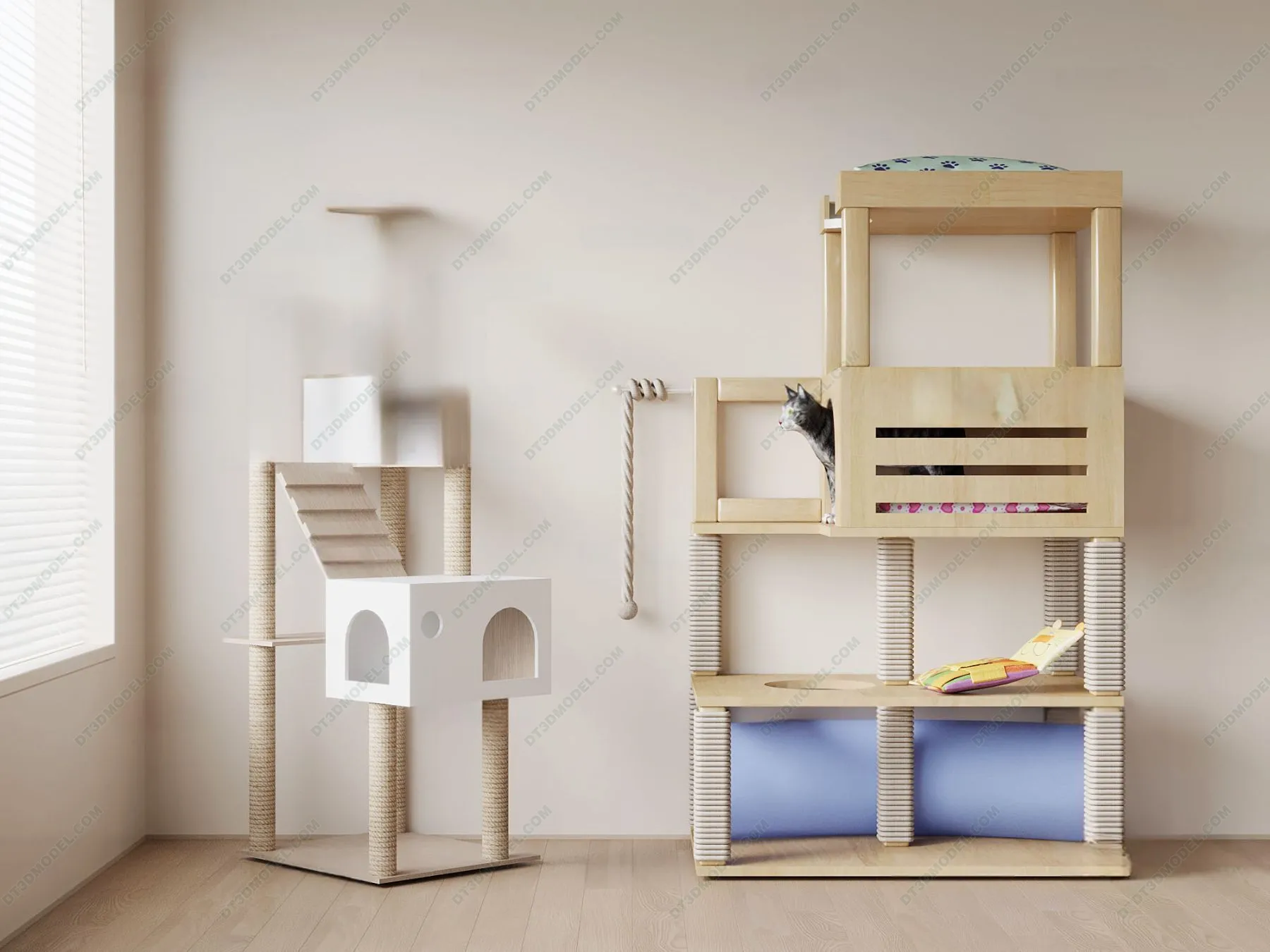 3D Models of Decoration for pet – 034 – VRAY