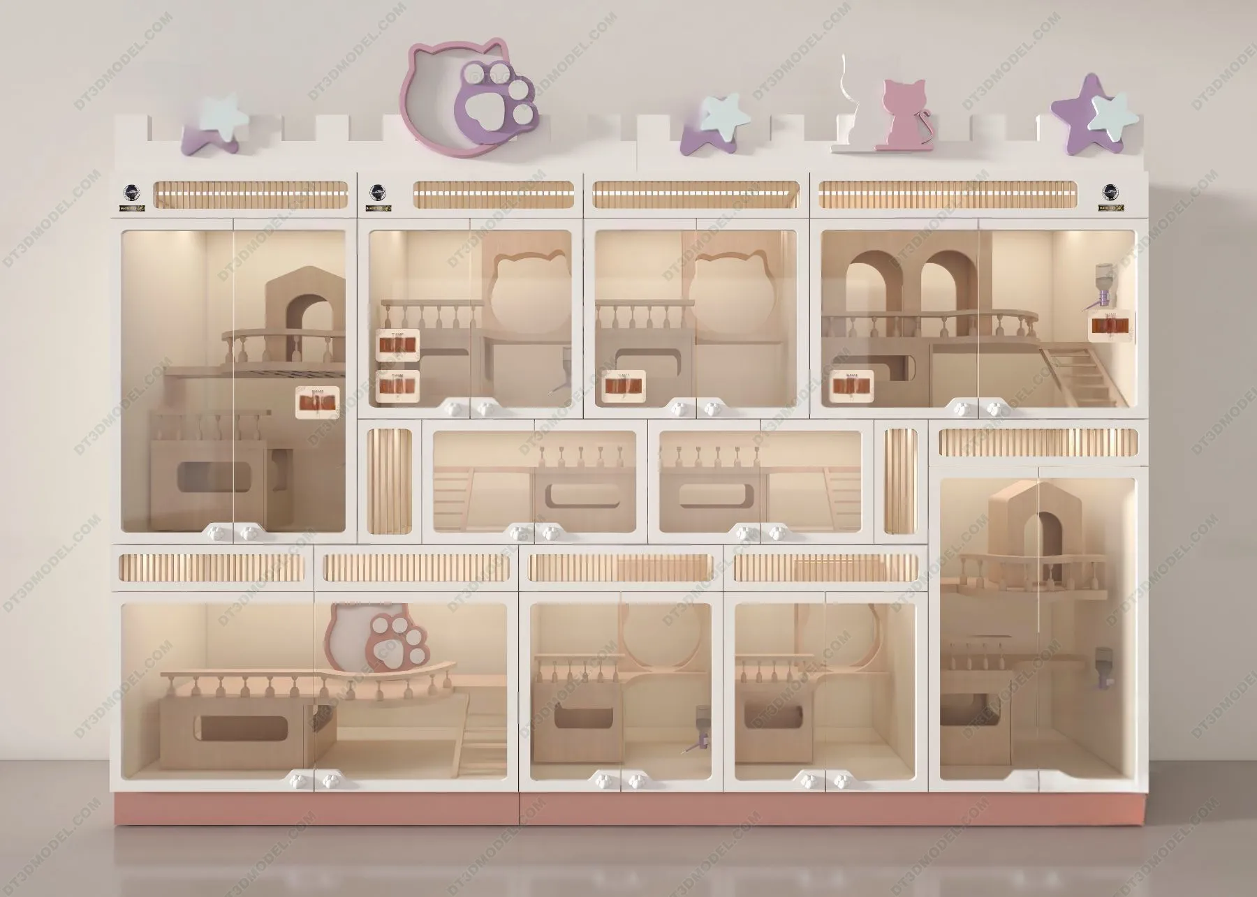 3D Models of Decoration for pet – 036 – VRAY