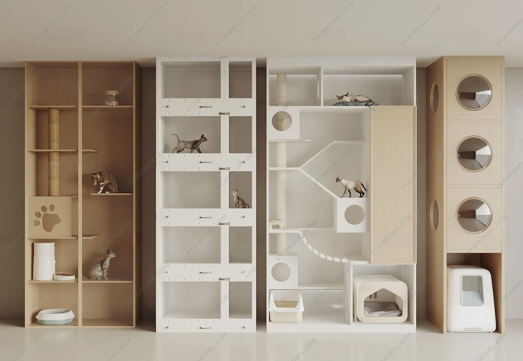 3D Models of Decoration for pet – 045 – VRAY