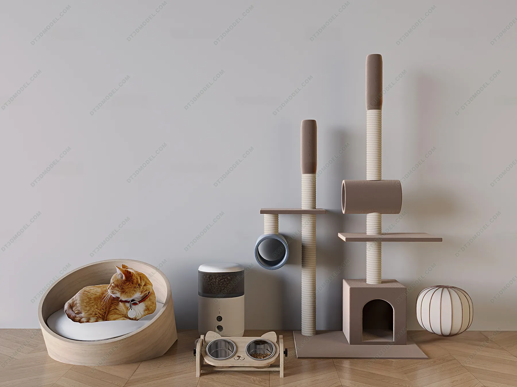 3D Models of Decoration for pet – 049 – VRAY