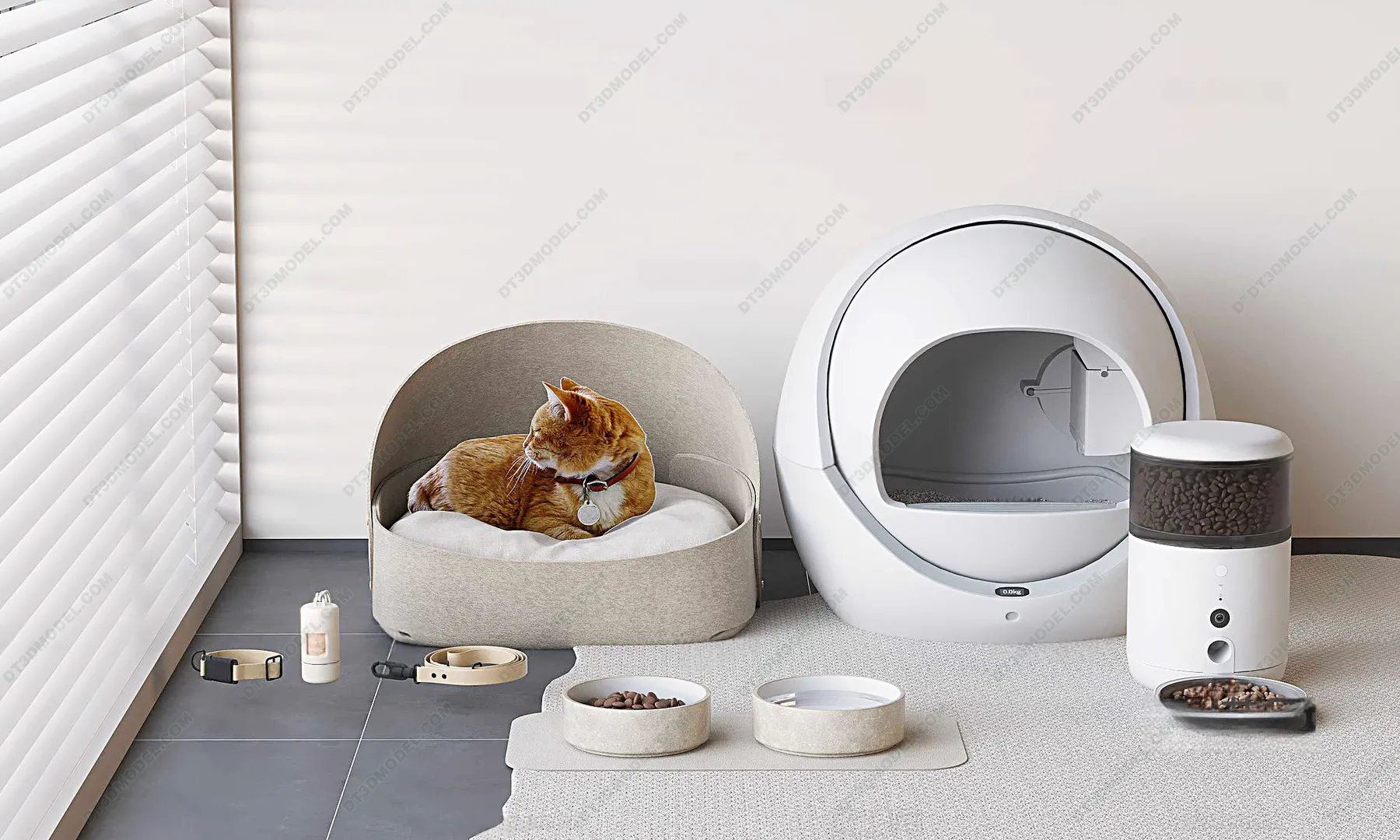 3D Models of Decoration for pet – 051 – VRAY